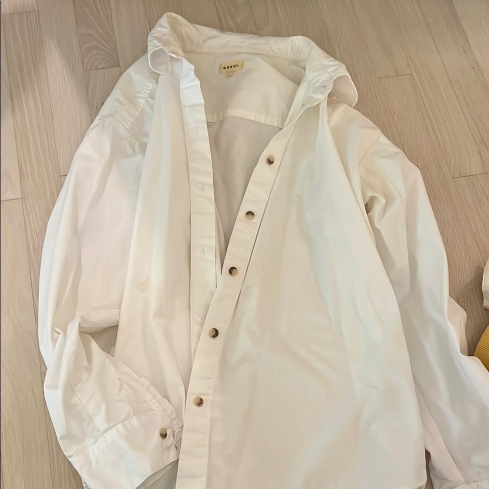 Donni. White Button-Up Shirt